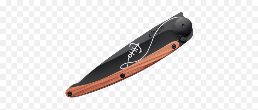 Deejo Tattoo Pocket Knife Anchor - Throwing Knife Png,Knife Tattoo Png