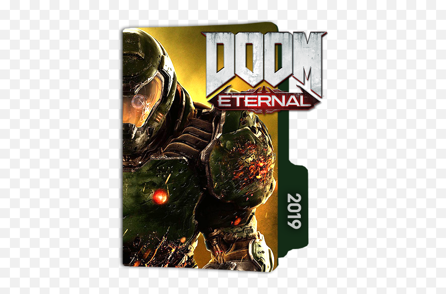 Doom Eternal Folder Icon - Doom Eternal Game Folder Icon Png,Doom Transparent