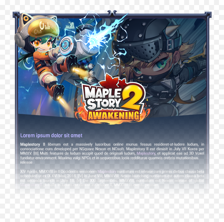 Maplestory 2 - Maplestory 2 Png,Maplestory Png