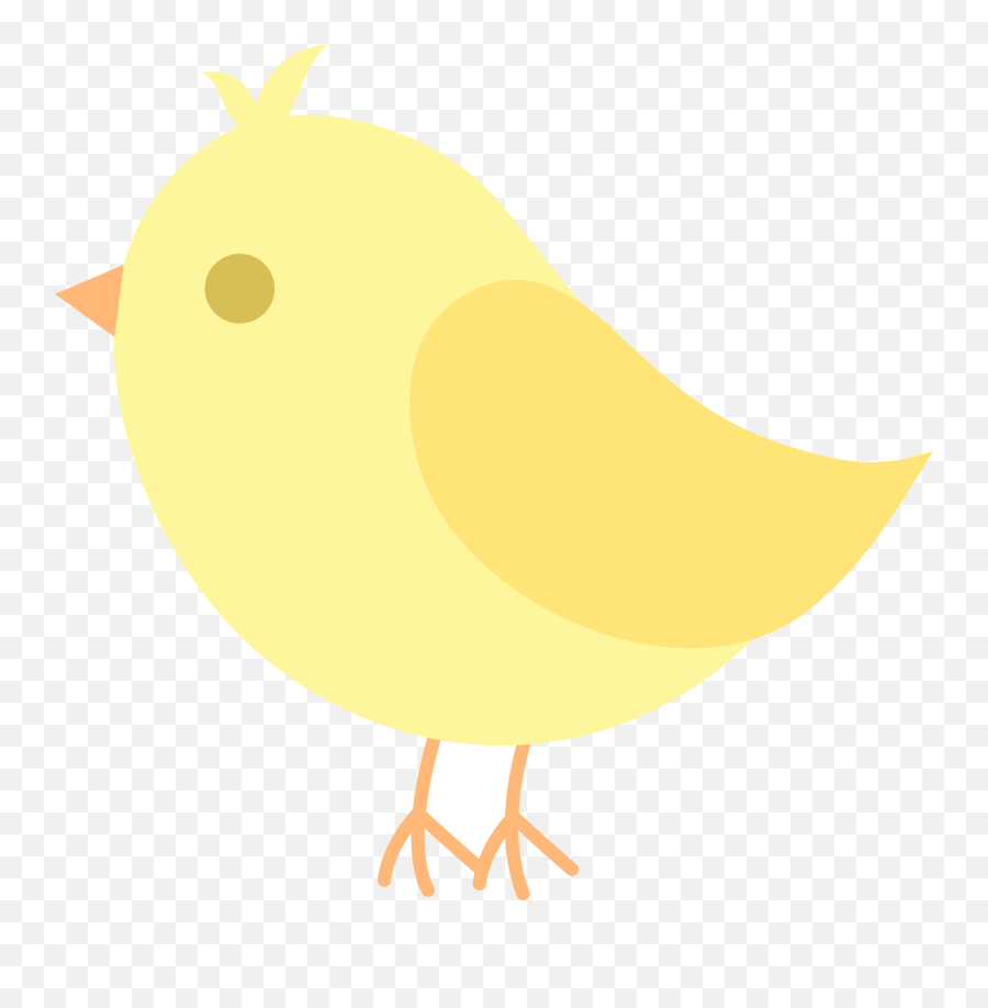 Bird Clipart Png - Yellow Bird Clipart,Bird Clipart Png