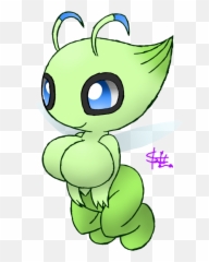 Download Hd 296kib 1024x1075 Celebi - Legendary Tribal Tattoos Pokemon Png,Celebi Png