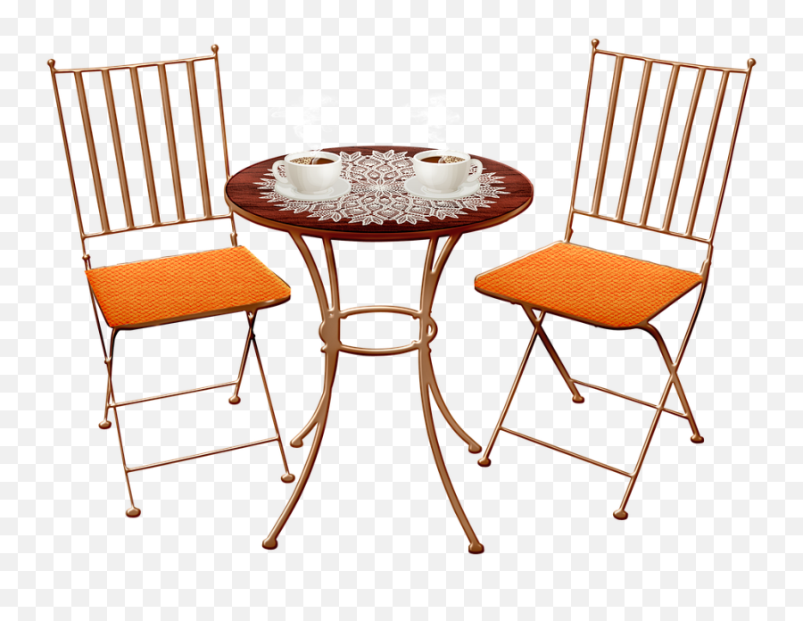 Outdoor Table And Chairs Patio - Sitting At A Four Legged Table There Png,Outdoor Table Png