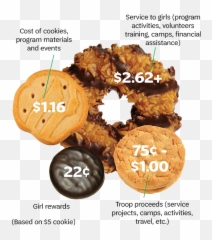 Download Buy Girl Scout Cookies Online Transparent - Girl Scout Samoa Cookies Png,Cookies Transparent Background