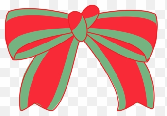 Red - Bow png