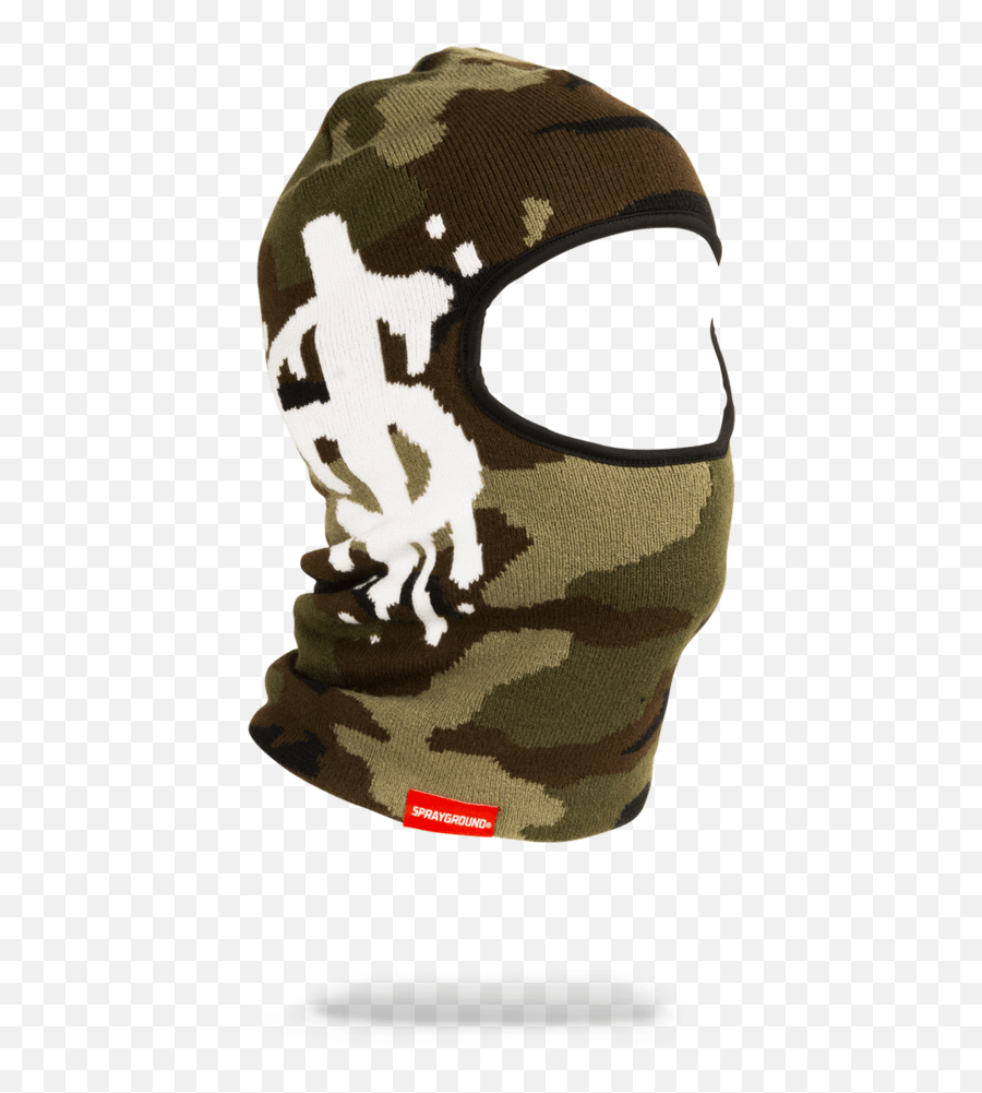 Camo Ski Mask - Sprayground Ski Mask Png,Ski Mask Png