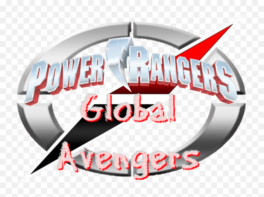 Download Hd Global Avengers Logo - Power Rangers Transparent Power Rangers Wild Avengers Png,Power Rangers Logo Png