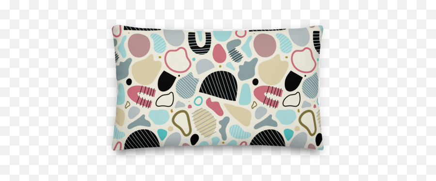 Abstract Shapes 001 Pillow - Sandstrorm Decorative Png,Abstract Shapes Png