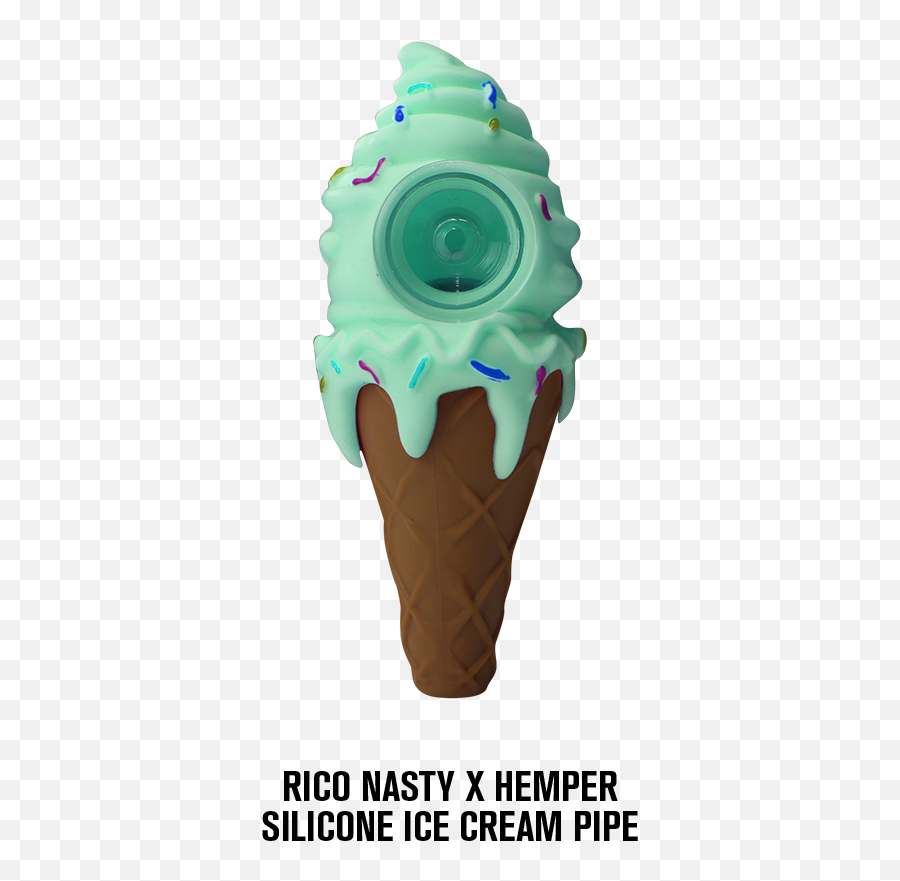 Gucci Mane Ice Cream Cone Png - Silicone Ice Cream Pipe Rico Nasty Ice Cream Bowl,Gucci Mane Logo