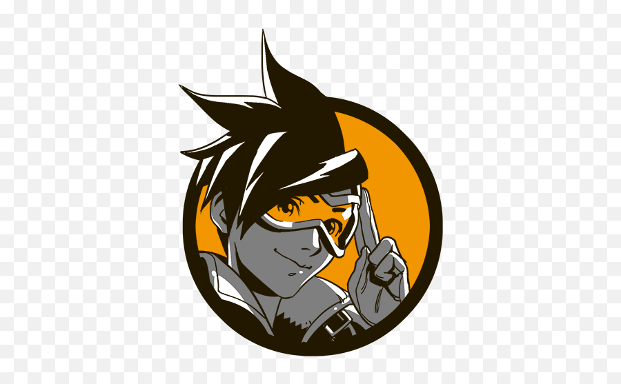Tracer Likes To Flank And Harass - Tracer Spray Png,Tracer Logo