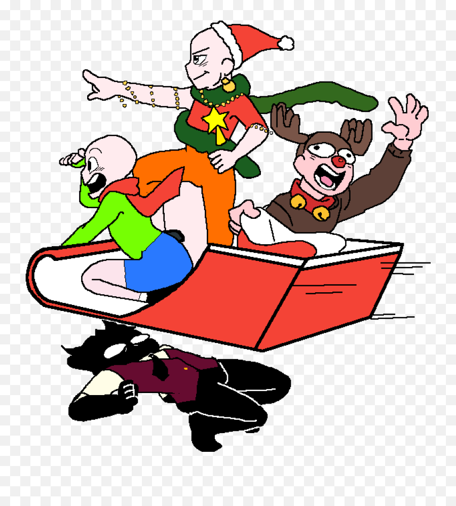 Dashing Through The Air - Christmas Elf Png,Frank Iero Logo