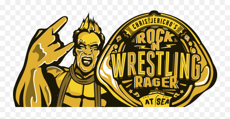Wrestling Rager - Chris Jericho Rock And Wrestling Rager At Sea Png,Chris Jericho Png