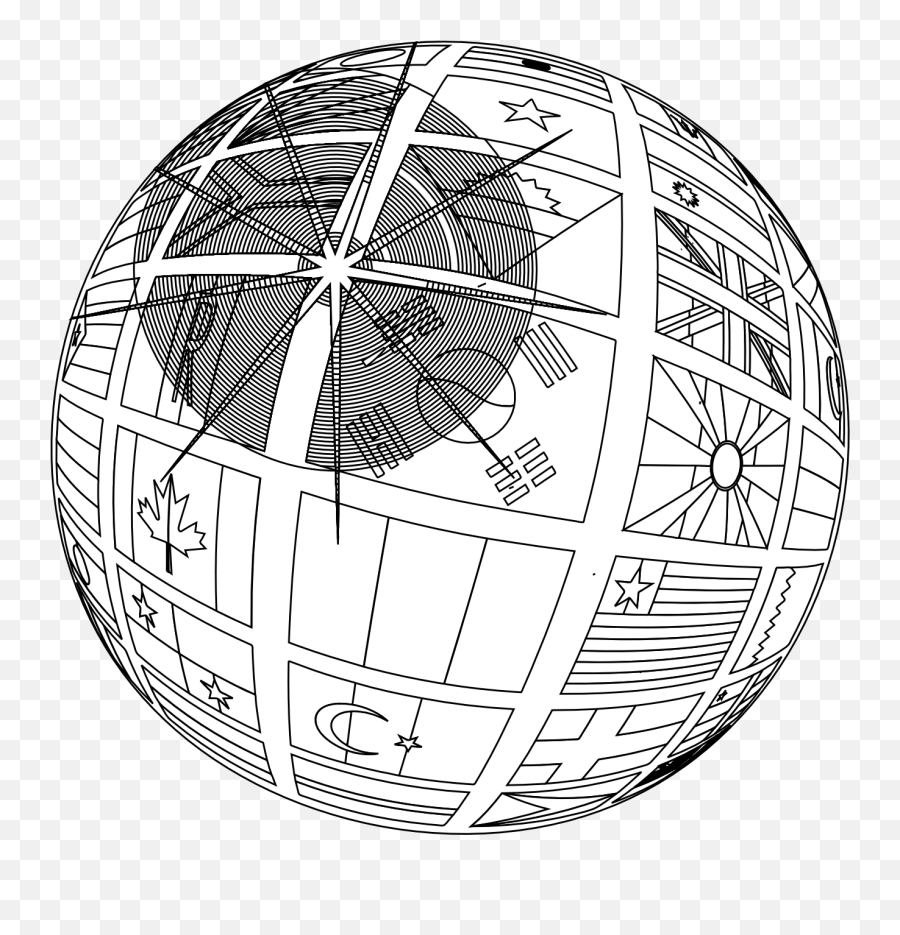 Free Globe Line Art Download Clip - Clip Art Png,Line Drawing Png