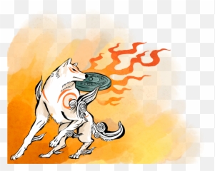 Okami Amaterasu Transparent Png Image - Okami Amaterasu,Okami Png