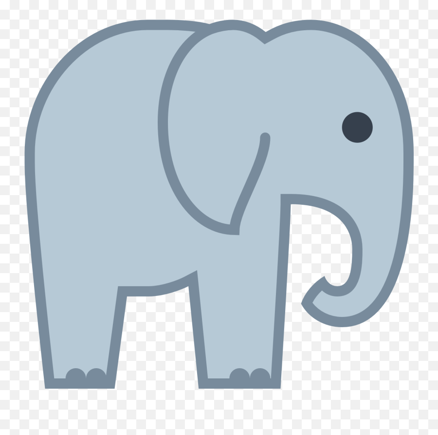 Download Hd Mammoth Clipart Animal Body - Elephants Trunk Clipart Png,Elephant Icon