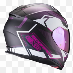 Scorpion Exo - 510 Air Balt Pink Black Full Face Helmet Scorpion Exo 510 Air Balt Casco Png,Pink And Black Icon Helmet
