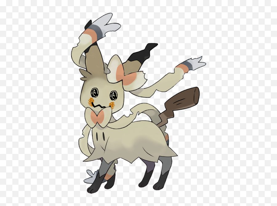 Pokemon Mimikyu Tumblr Art - Cartoon Png,Mimikyu Png