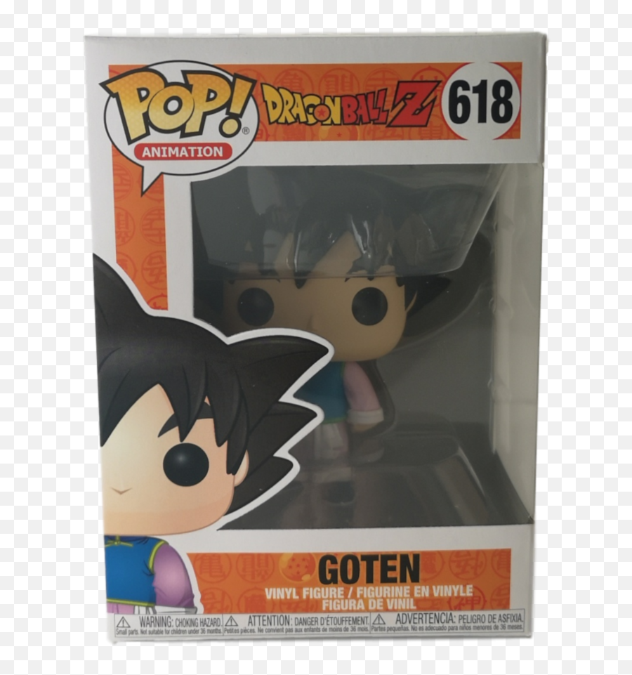 Pop Animation 618 Dragon Ball Z Goten Vinyl Figure - Pop Figures Dragon Ball Z Gotten Png,Goten Png