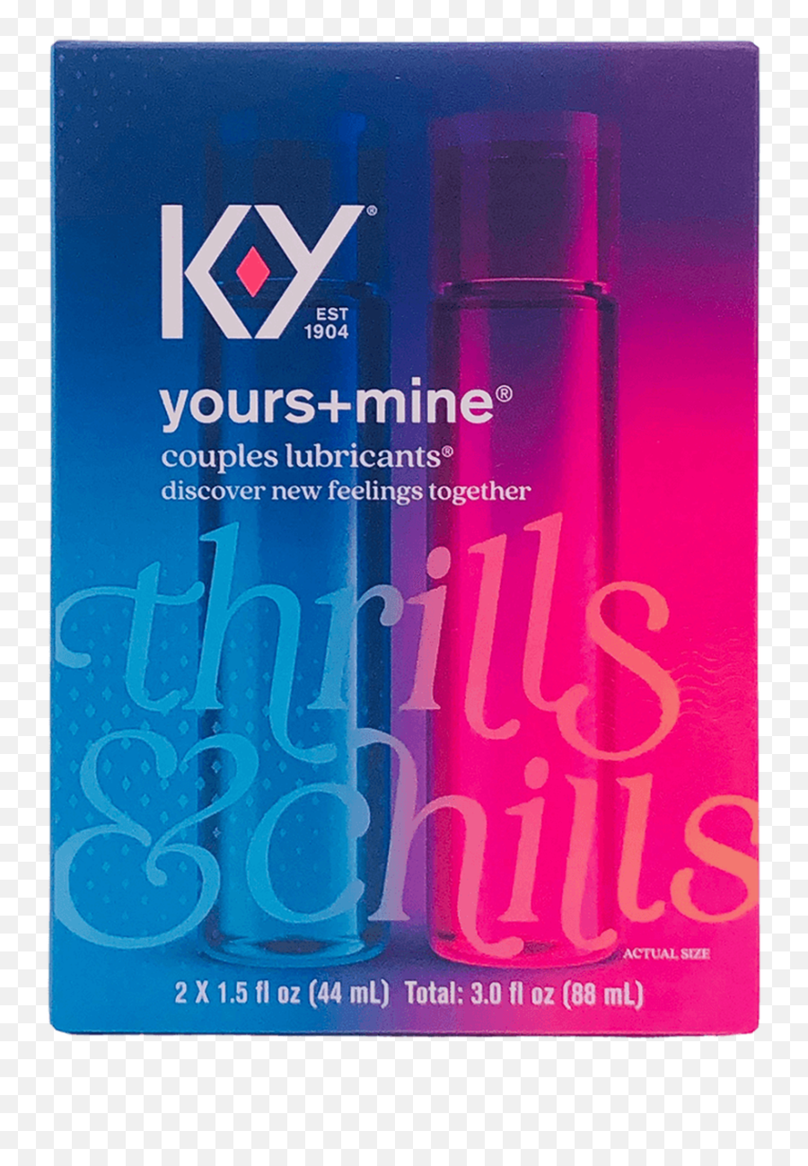 K - Y Yours And Mine Couples Lubricant Girly Png,Icon Large Thin Condoms