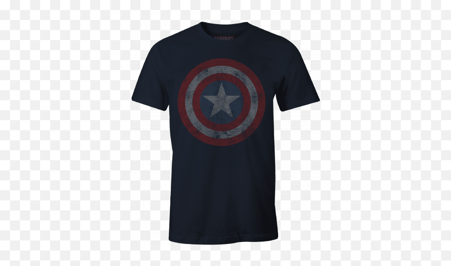 Captain America Marvel T - Shirt Captain Logo Grunge Vintage Captain America Png,Captain America Shield Icon
