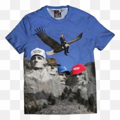 Mount Trumpmore - Trump Mt Rushmore T Shirt Png,Mount Rushmore Png