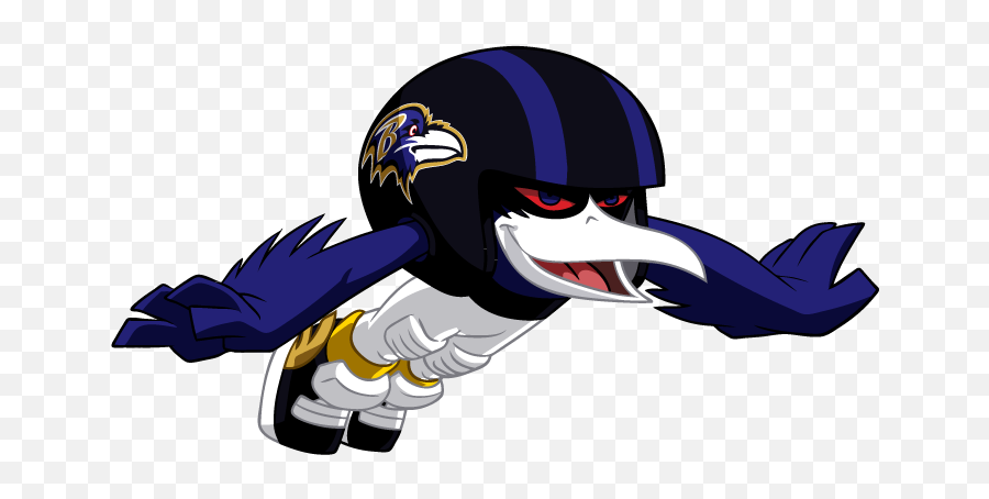 Avatars With Official Nfl Team Gear - Nfl Rush Zone Ravens Png,Baltimore Ravens Png
