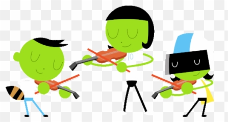 Pbs Kids Gif Music Sticker - PBS GIF Orchestra Dash And Dot Dee png