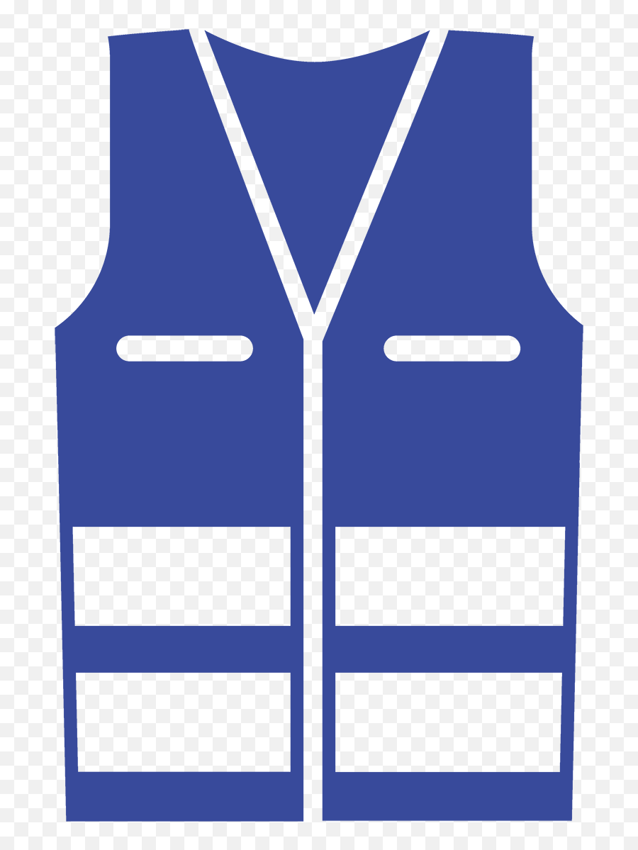Nalder Protective Clothing For - Blue Safety Vest Clipart Blue Safety Vest Clipart Png,Icon Reflective Vest
