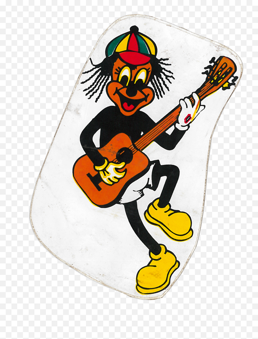 African Sticker Collection U2014 Julia Otis - Illustration Png,Cartoon Guitar Png