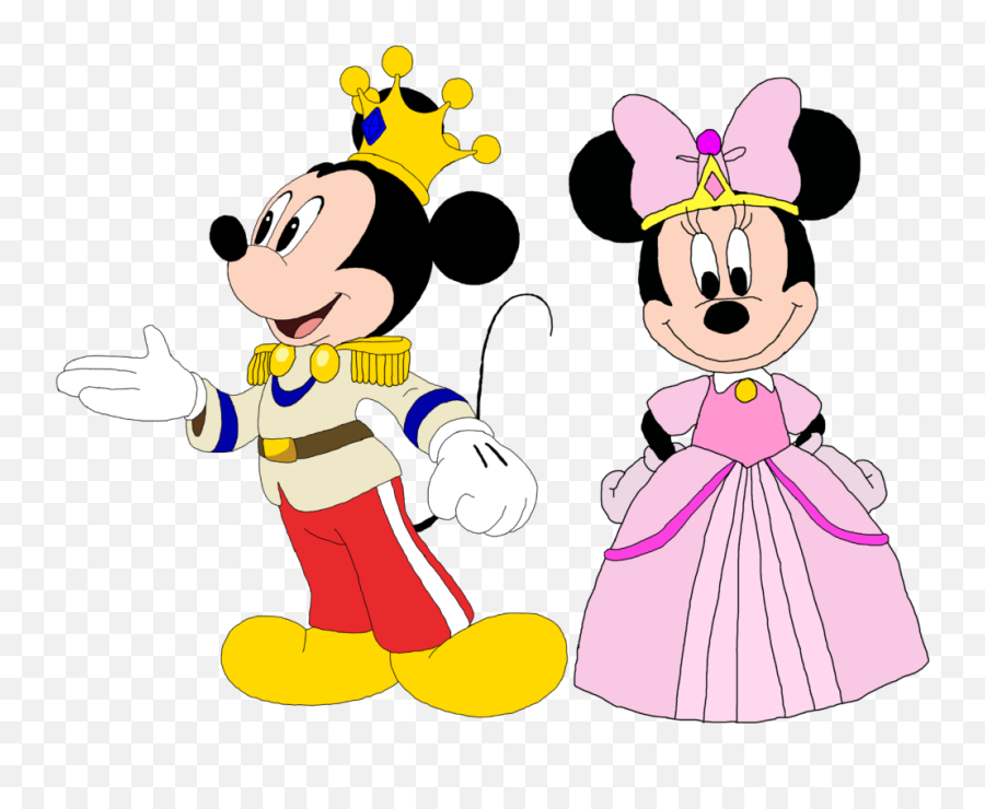 15 Imagens Mickey Rei Png - Minnie Rainha Png Transparente Prince Mickey And Princess Minnie,Mickey And Minnie Png