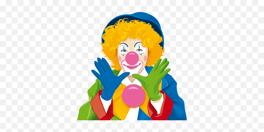 Colourful Clown Kids Sticker - Tenstickers Scp 993 Png,Clown Nose Png