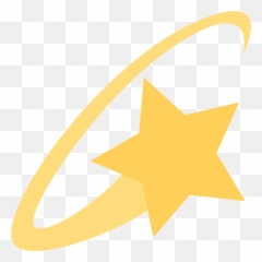 Open - Star Emoji Transparent Background Clipart Full Size Shooting png