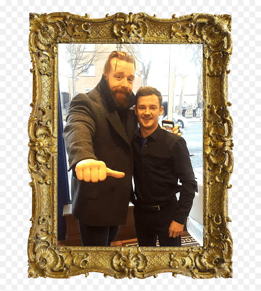 Celeb Friends - The Grafton Barber Picture Frame Png,Sheamus Png