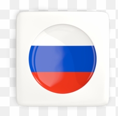 Square Icon With Round Flag - Circle png