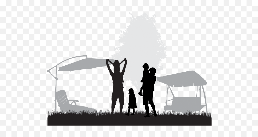 Family Silhouettes Clipart The Arts Image Pbs - Silhouette Png,Family Silhouette Png