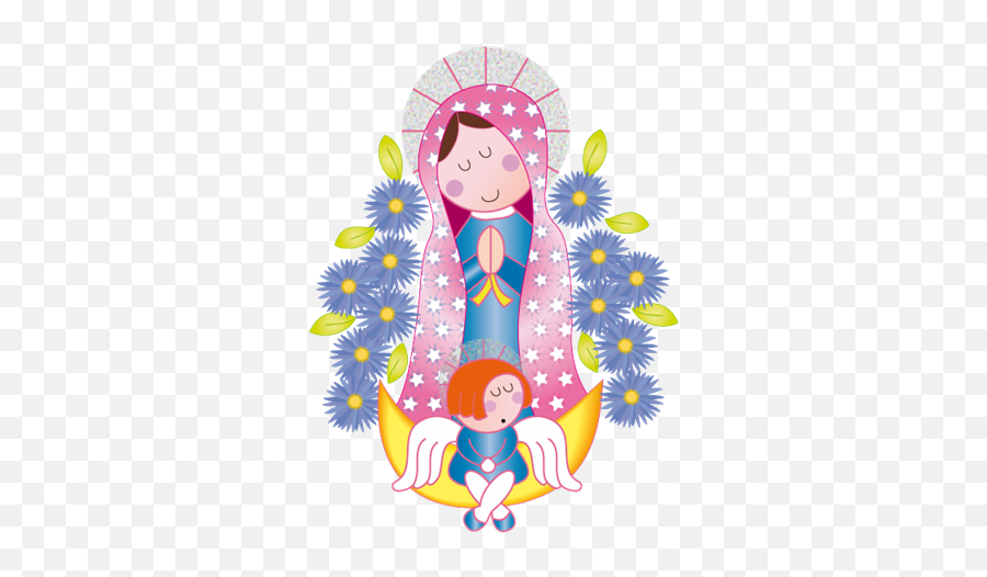 Virgen De Guadalupe Dibujo Png 1 - Niño Virgen De Guadalupe,Virgen De Guadalupe Png