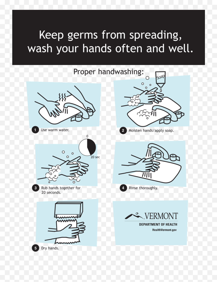Turning Point Center U2014 Covid - 19 Cdc Info Employees Must Wash Hands Sign Png,Germs Png