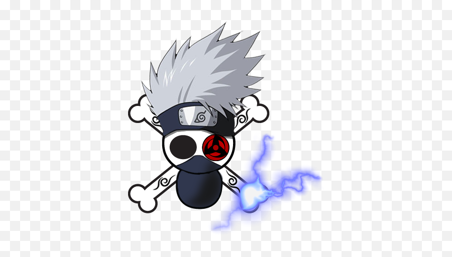 Kakashi Jolly Roger One Piece Skull Logo Png Jolly Roger Png Free Transparent Png Images Pngaaa Com