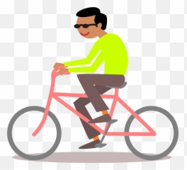 All Photo Png Clipart - Cyclist Transparent Pedal
