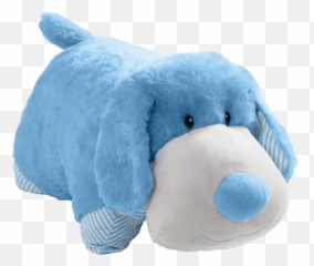 Blue Puppy Pillow Pet Png Stuffed Animal