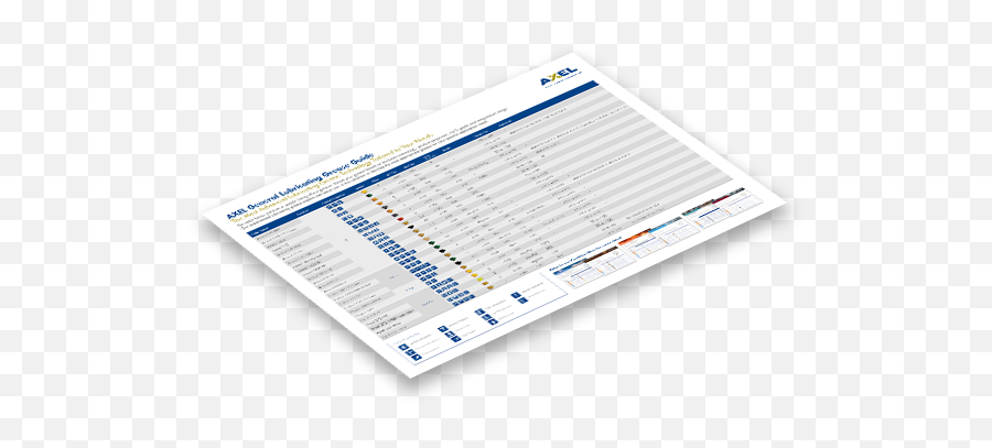 Axel General Lubrication Grease Guide - Data Png,Grease Png