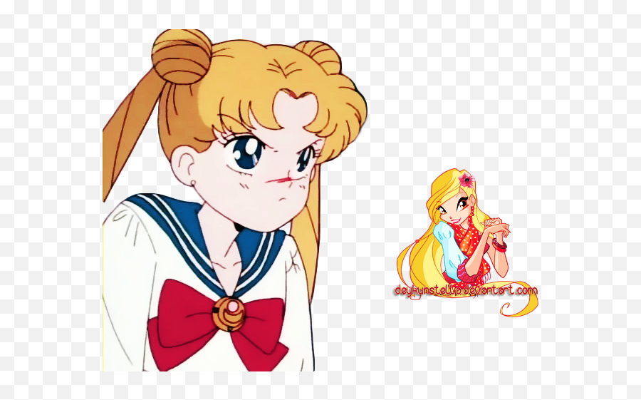Sailor Moon Png By Deykunstella - Sailor Moon Gif Funny Winx Club Season 6 Riven,Funny Png Images