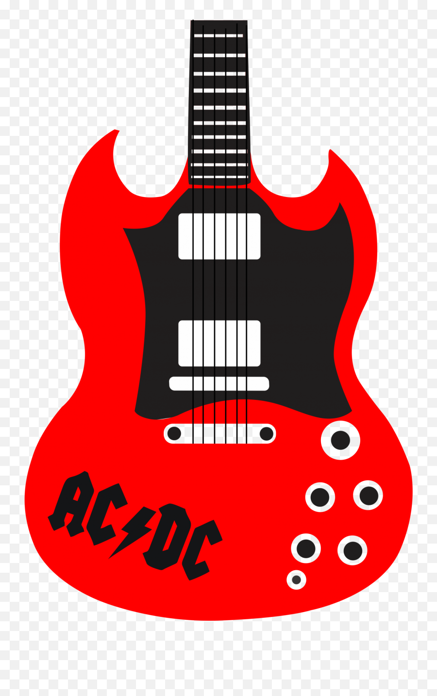 Guitarra Vector Guitar Transparent U0026 Png Clipart Free - Draw A Gibson Sg,Guitar Vector Png