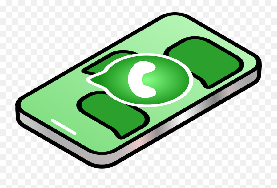 Whatsapp Messaging Online - Phone Whatsapp Vector Png,Whatsapp Logo Vector