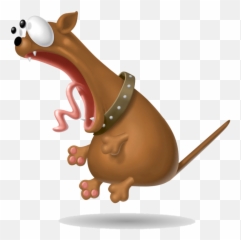 Creative Animal Puppy Panic Cartoon - png
