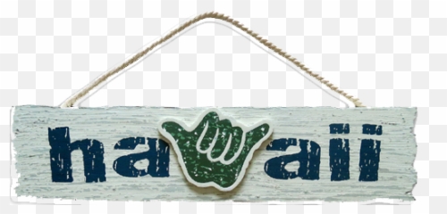 Hawaii Wood Sign - Sign Png,Wood Sign Png