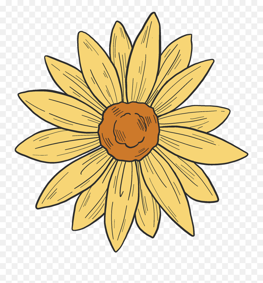 Yellow Flower Clipart Free Download Transparent Png - Sunflower,Yellow Flowers Png