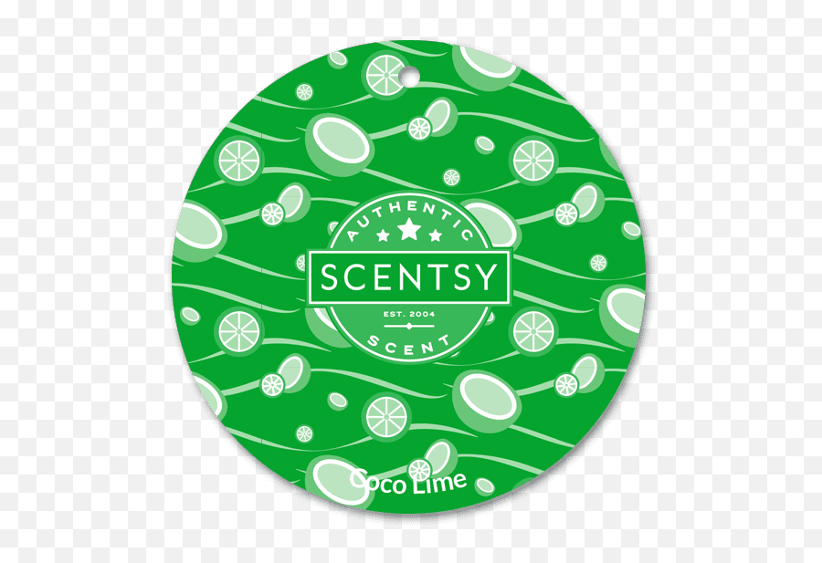 Scentsy Coco Lime Scent Circle Home Fragrance Biz Usa - Scentsy Coco Lime Png,Scentsy Logo Png