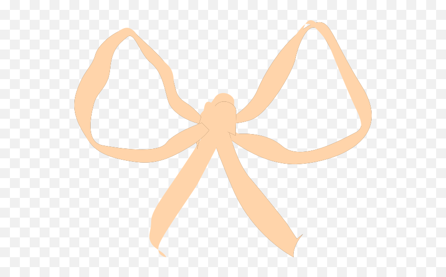 Simple Solid Ribbon Bow Clip Art - Vector Clip Illustration Png,Ribbon Bow Png