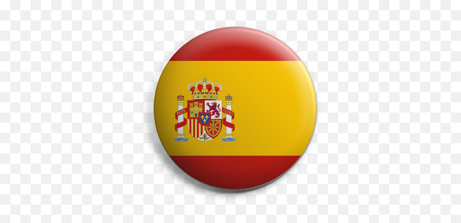 Spain Flag Button Png - Spain Flag Button Png,Spanish Flag Png