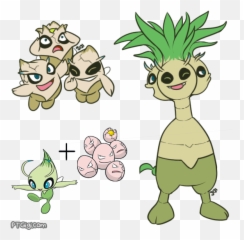 Download Celebi - Fictional Character Png,Celebi Png